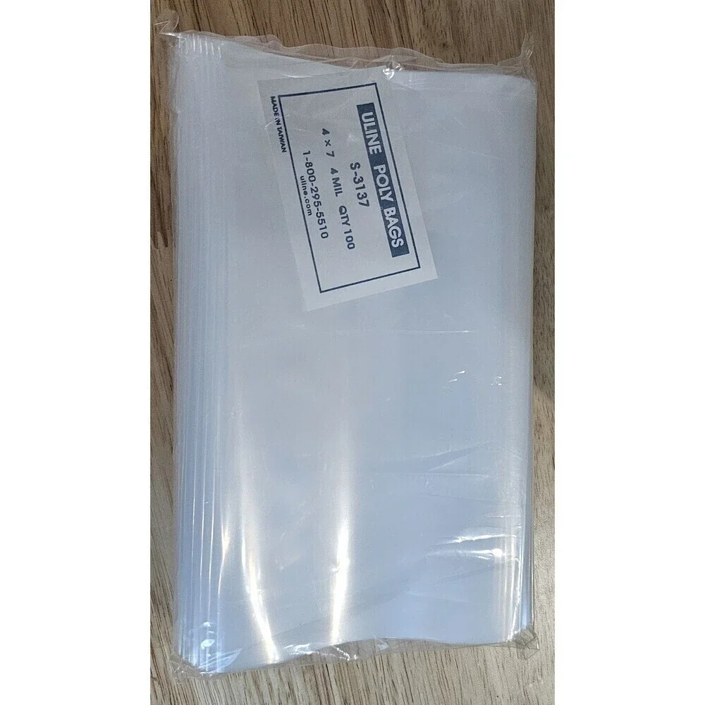 100 Uline S-3137 4 Mil 4
